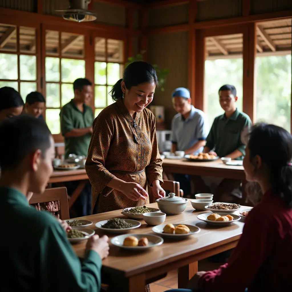 Modern office environment